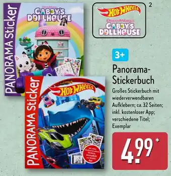 Aldi Nord Panorama- Stickerbuch Angebot