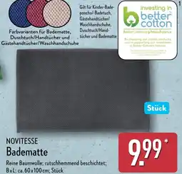 Aldi Nord NOVITESSReine Baumwolle; rutschhemmend beschichtet; te Angebot