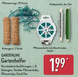 Aldi Nord GARDENLINE Gartenhelfer Angebot