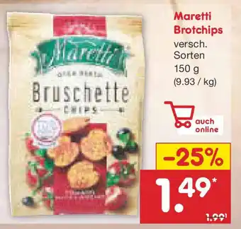 Netto Marken-Discount Maretti Brotchips Angebot