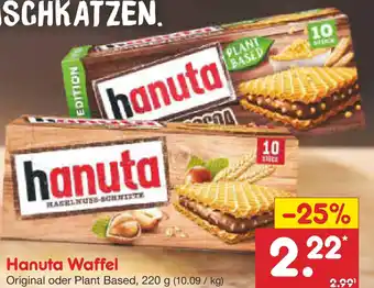 Netto Marken-Discount Hanuta Waffel Angebot