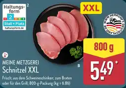 Aldi Nord MEINE METZGEREI Schnitzel XXL Angebot