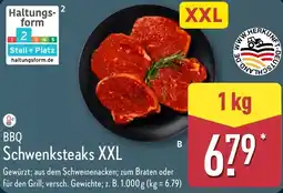 Aldi Nord BBQ Schwenksteaks XXL Angebot