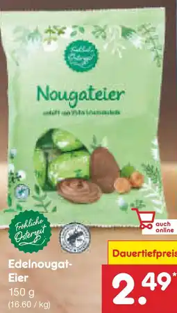 Netto Marken-Discount Fröhliche Osterzeit Edelnougat- Eier Angebot