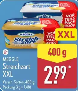 Aldi Nord MEGGLE Streichzart XXL Angebot