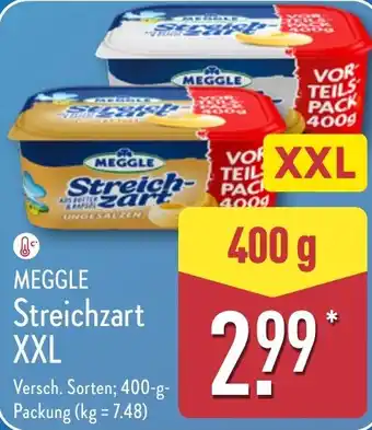 Aldi Nord MEGGLE Streichzart XXL Angebot