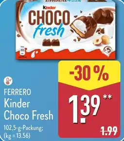 Aldi Nord FERRERO Kinder Choco Fresh Angebot