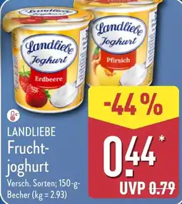 Aldi Nord LANDLIEBE Frucht- joghurt Angebot