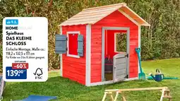 Aldi Nord HOME DELUXE Spielhaus DAS KLEINE SCHLOSS Angebot