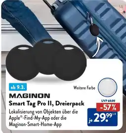 Aldi Nord MAGINON Smart Tag Pro II, Dreierpack Angebot