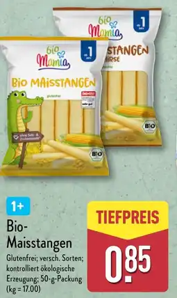 Aldi Nord Bio- Maisstangen Angebot