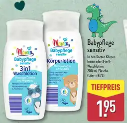 Aldi Nord Babypflege sensitiv Angebot