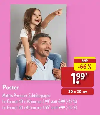 Aldi Nord Poster Angebot