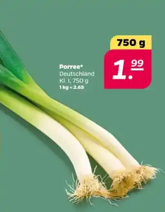 NETTO Porree Angebot