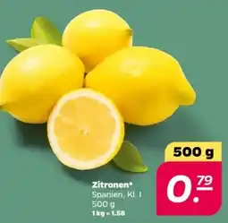 NETTO Zitronen Angebot