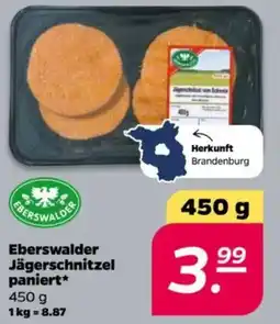 NETTO Eberswalder Jägerschnitzel paniert Angebot