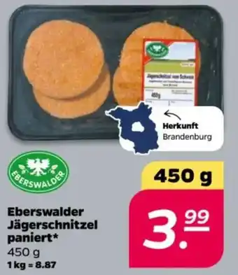 NETTO Eberswalder Jägerschnitzel paniert Angebot