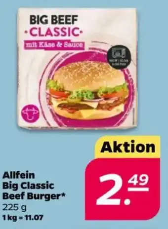 NETTO Allfein Big Classic Beef Burger Angebot