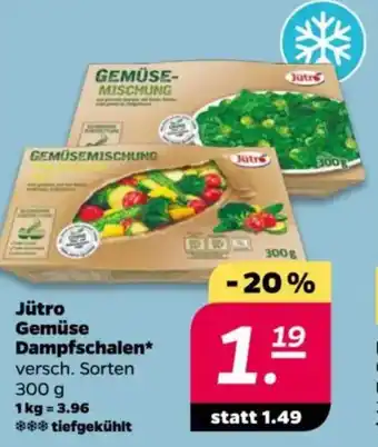 NETTO Jütro Gemüse Dampfschalen Angebot