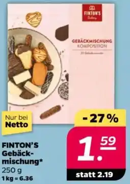 NETTO FINTON'S Gebäck- mischung Angebot