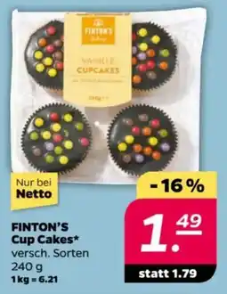 NETTO FINTON'S Cup Cakes Angebot