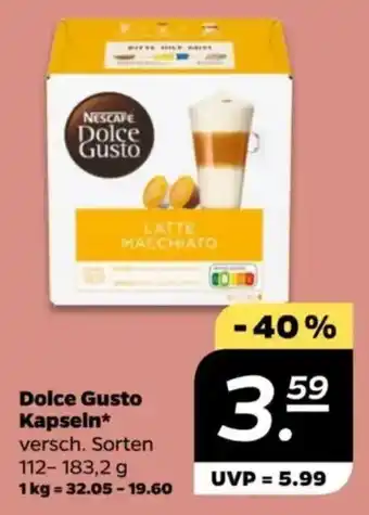 NETTO Dolce Gusto Kapseln Angebot