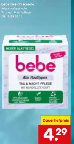 Netto Marken-Discount bebe Gesichtscreme Angebot