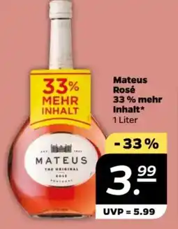 NETTO Mateus Rosé 33% mehr Inhalt Angebot