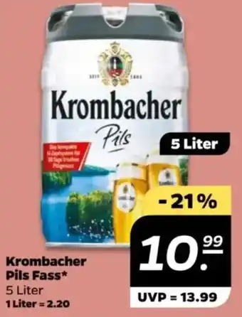 NETTO Krombacher Pils Fass Angebot