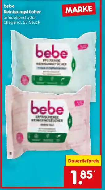 Netto Marken-Discount bebe Reinigungstücher Angebot