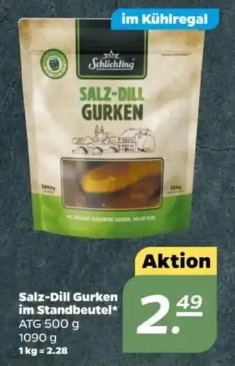 NETTO Salz-Dill Gurken im Standbeutel Angebot