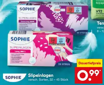 Netto Marken-Discount SOPHIE Slipeinlagen Angebot