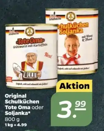 NETTO Original Schulküchen Tote Oma oder Soljanka Angebot