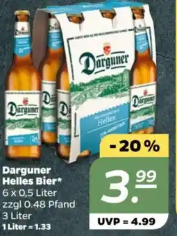 NETTO Darguner Helles Bier Angebot