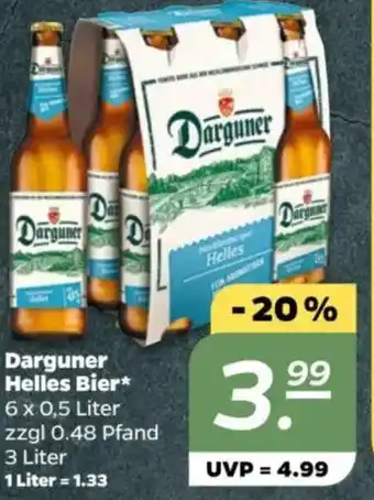 NETTO Darguner Helles Bier Angebot