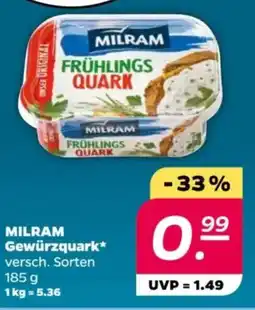 NETTO MILRAM Gewürzquark Angebot