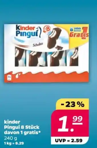 NETTO kinder Pingui 8 Stück davon Angebot