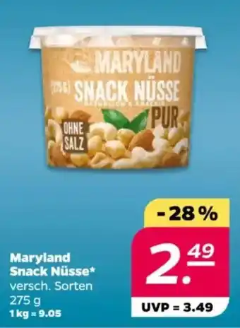 NETTO Maryland Snack Nüsse Angebot