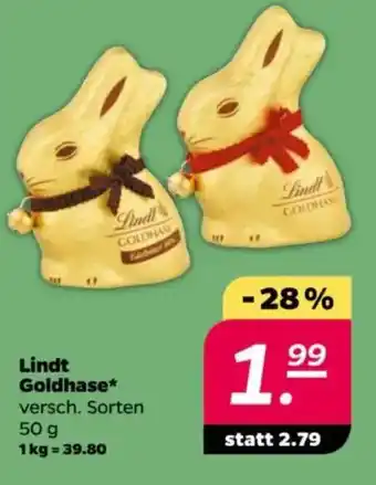 NETTO Lindt Goldhase Angebot