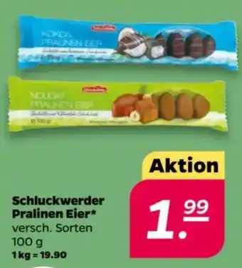 NETTO Schluckwerder Pralinen Eier Angebot