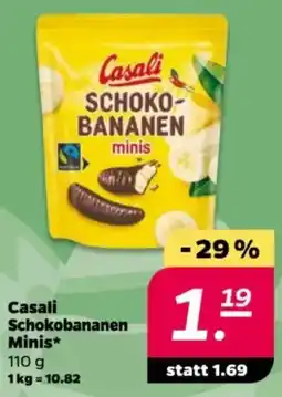 NETTO Casali Schokobananen Minis Angebot