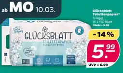 NETTO Glücksblatt Toilettenpapier Angebot