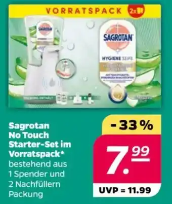 NETTO Sagrotan No Touch Starter-Set im Vorratspack Angebot