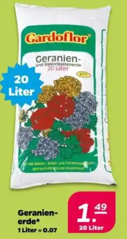 NETTO Geranien- erde Angebot