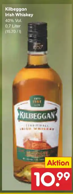 Netto Marken-Discount Kilbeggan Irish Whiskey Angebot