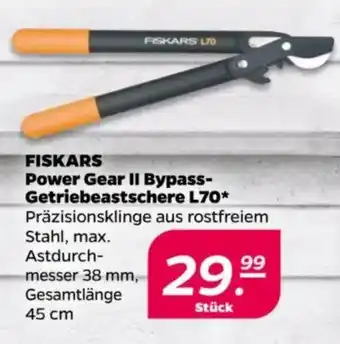 NETTO FISKARS Power Gear II Bypass- Getriebeastschere L70 Angebot