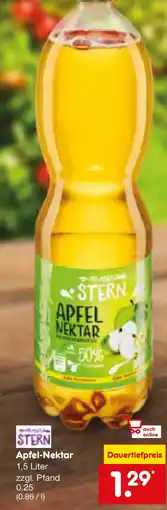 Netto Marken-Discount Frucht STERN Apfel-Nektar Angebot