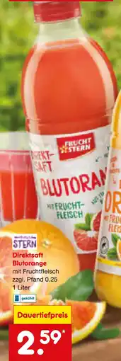 Netto Marken-Discount Frucht STERN Direktsaft Blutorange Angebot