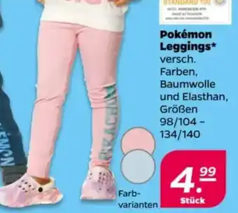 NETTO Pokémon Leggings Angebot