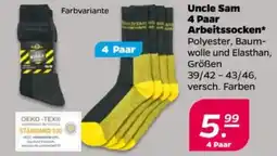 NETTO Uncle Sam 4 Paar Arbeitssocken Angebot